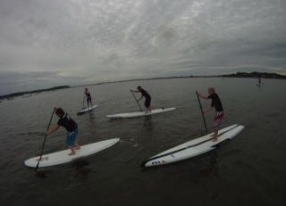 Paddling on the Stoke